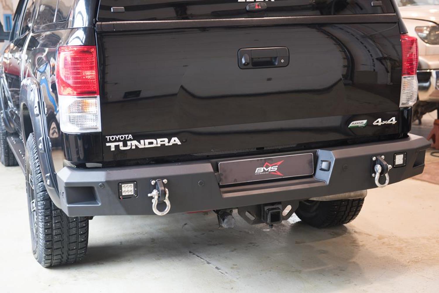 Бампер силовой задний BMS листовой Toyota Tundra 2007-2013 — изображение 3