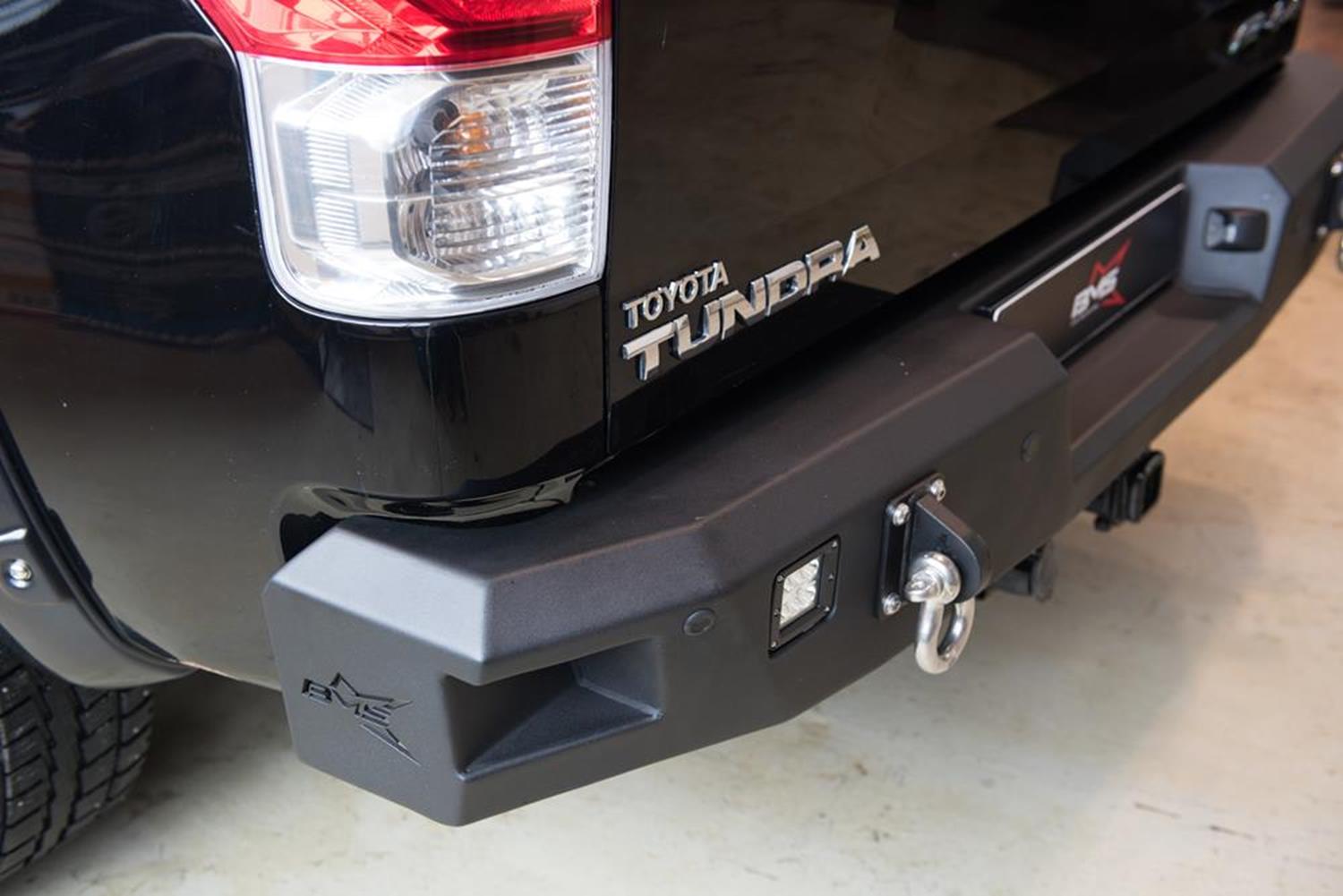 Бампер силовой задний BMS листовой Toyota Tundra 2007-2013 — изображение 4