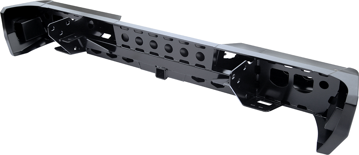 Бампер РИФ силовой задний Toyota Tundra 2007-09.2013 с квадратом под фаркоп и фонарями — изображение 10