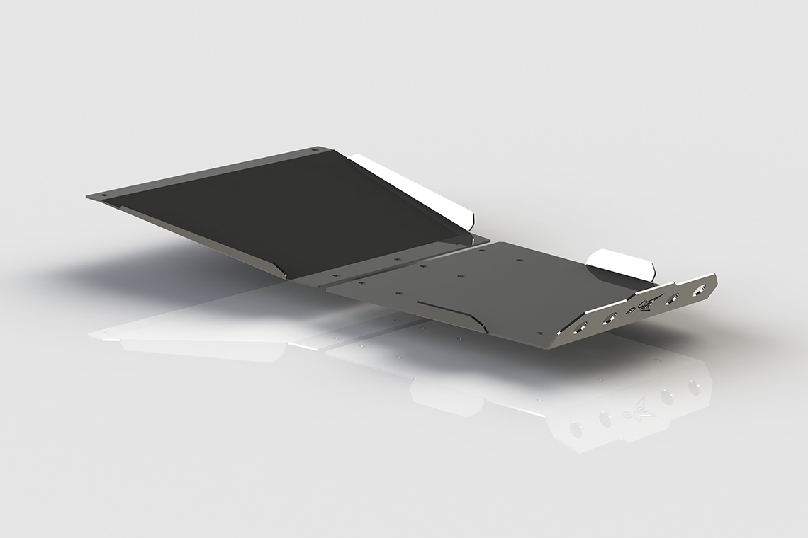 Защита картера двигателя BMS Тойота Тундра 2007+ (под лифт 6 дюймов)