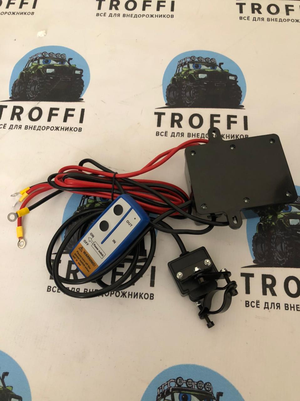 Лебедка электрическая Electric Winch 4000 lbs/1814 кг ATV синтетика — изображение 12