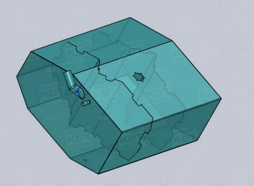 Бак топливный дополнительный (без установочного комплекта) - Toyota Tundra — изображение 3