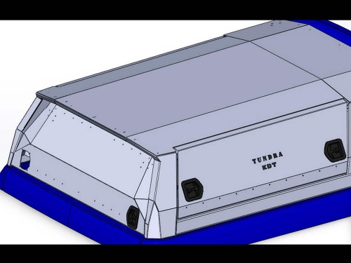 Кунг экспедиционный трехдверный - Toyota Tundra (с 2014 г.в.) — изображение 5